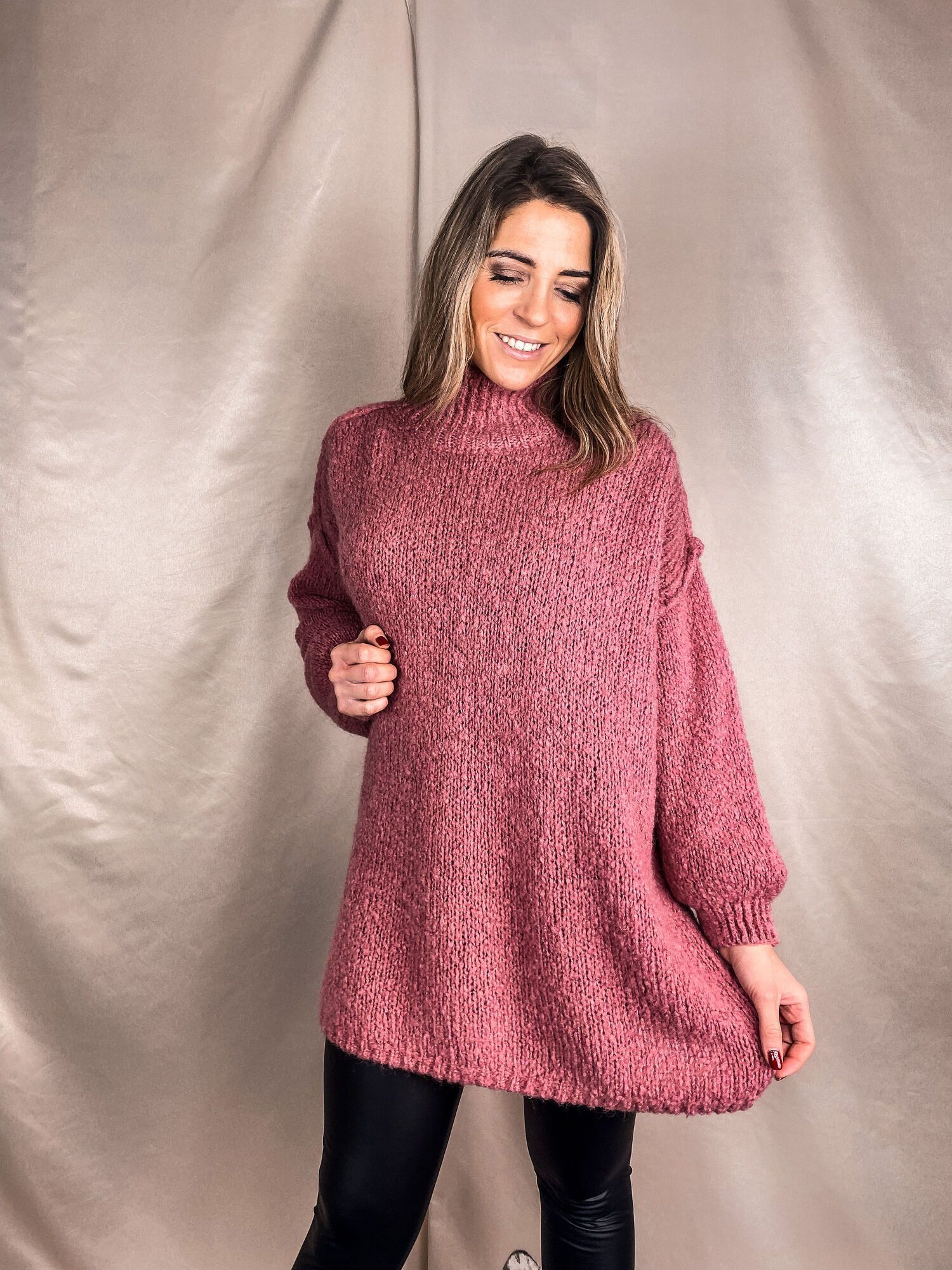 By Hilke Sweater Joyce Pink 