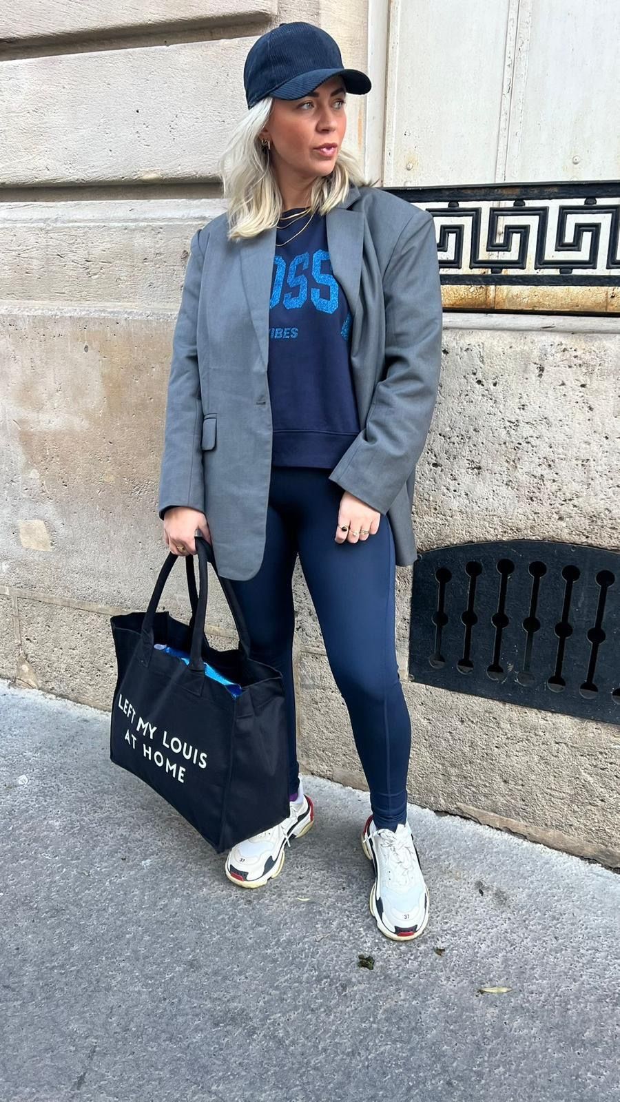 By Hilke Legging Dark Blue