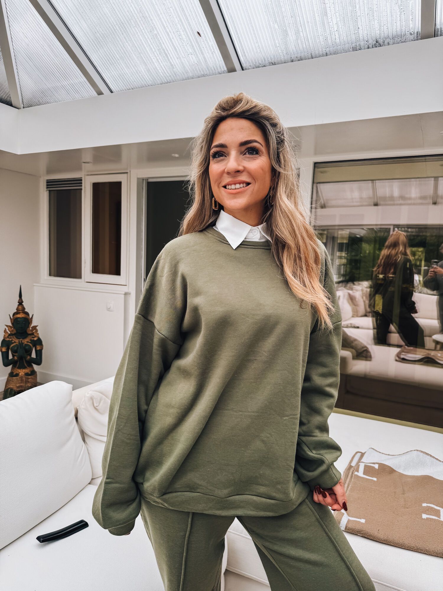 By Hilke Sweater Army