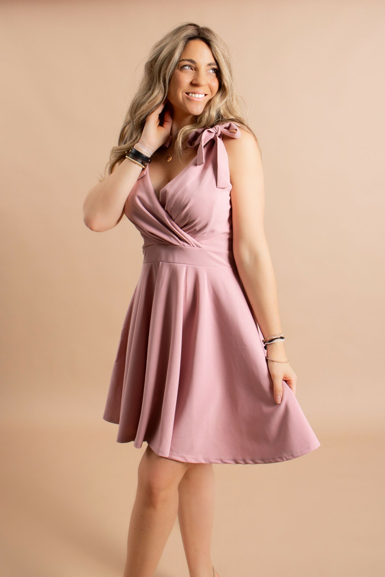 (Pre-Order) By Hilke Dress Candy Old Pink