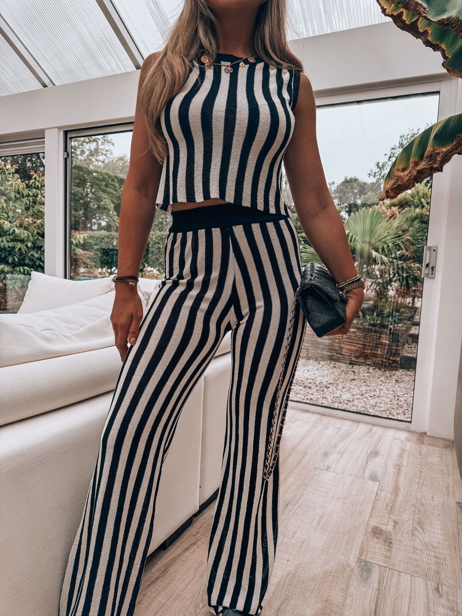 By Hilke Stripe Pants 