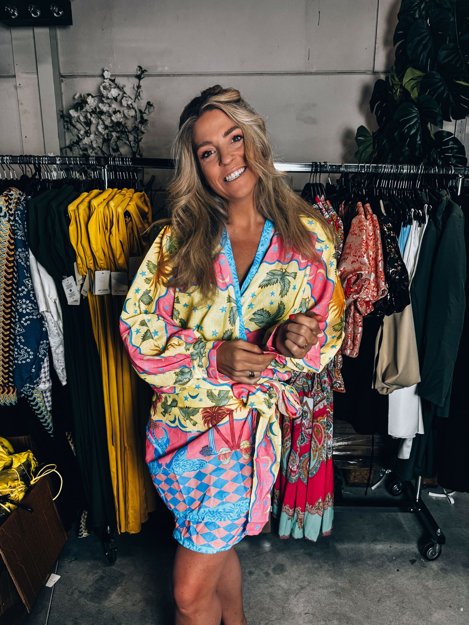 By Hilke Dress Sunny Yellow