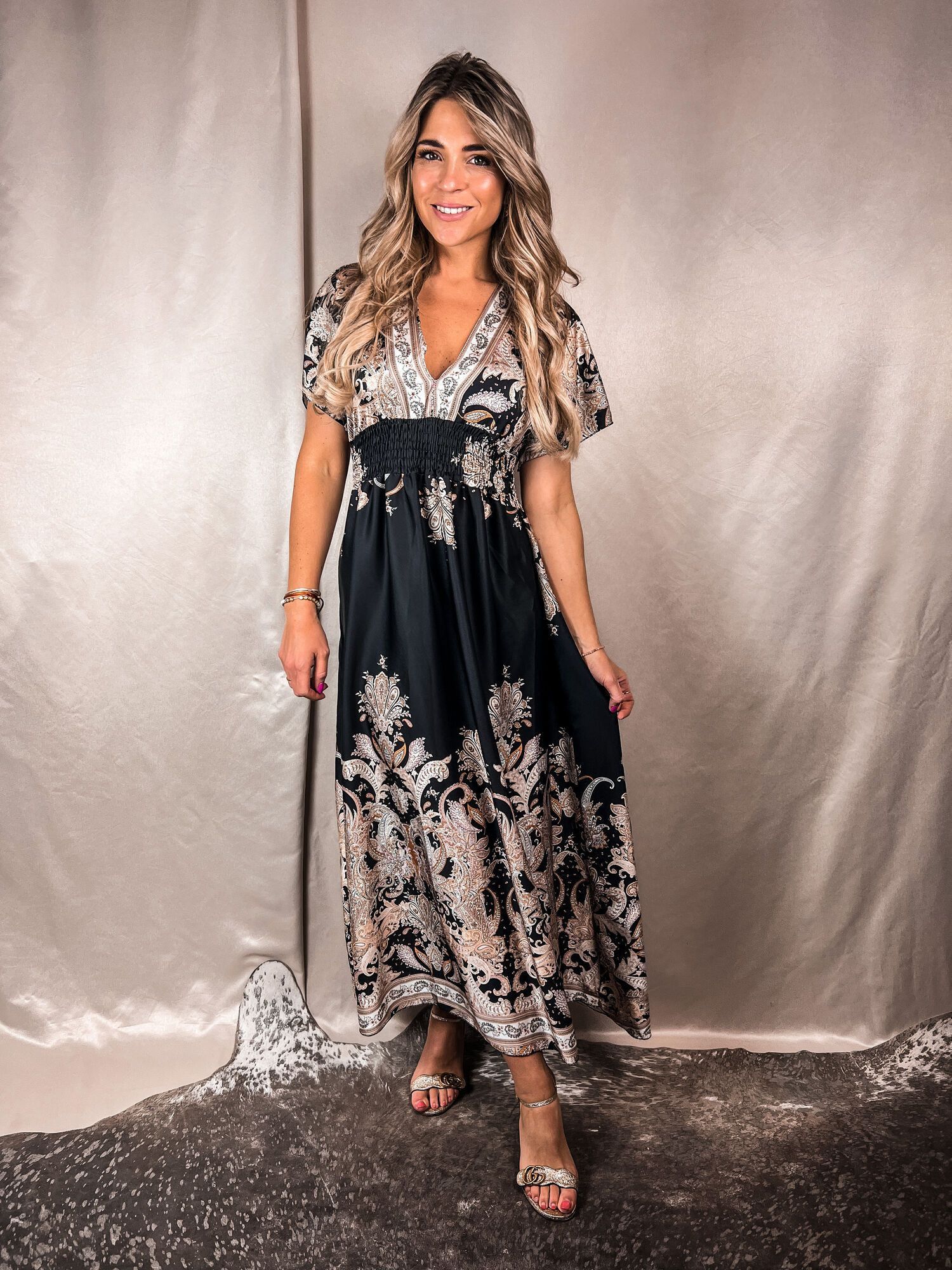 By Hilke Dress Liva Black