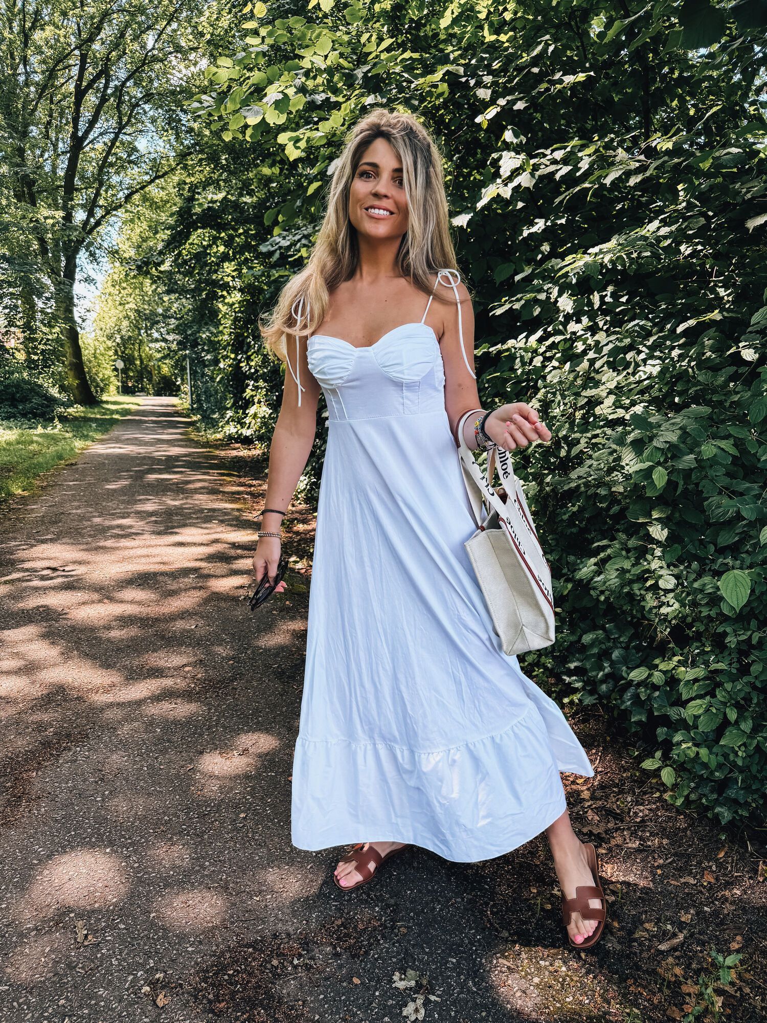 By Hilke Maxi Dress Ella White