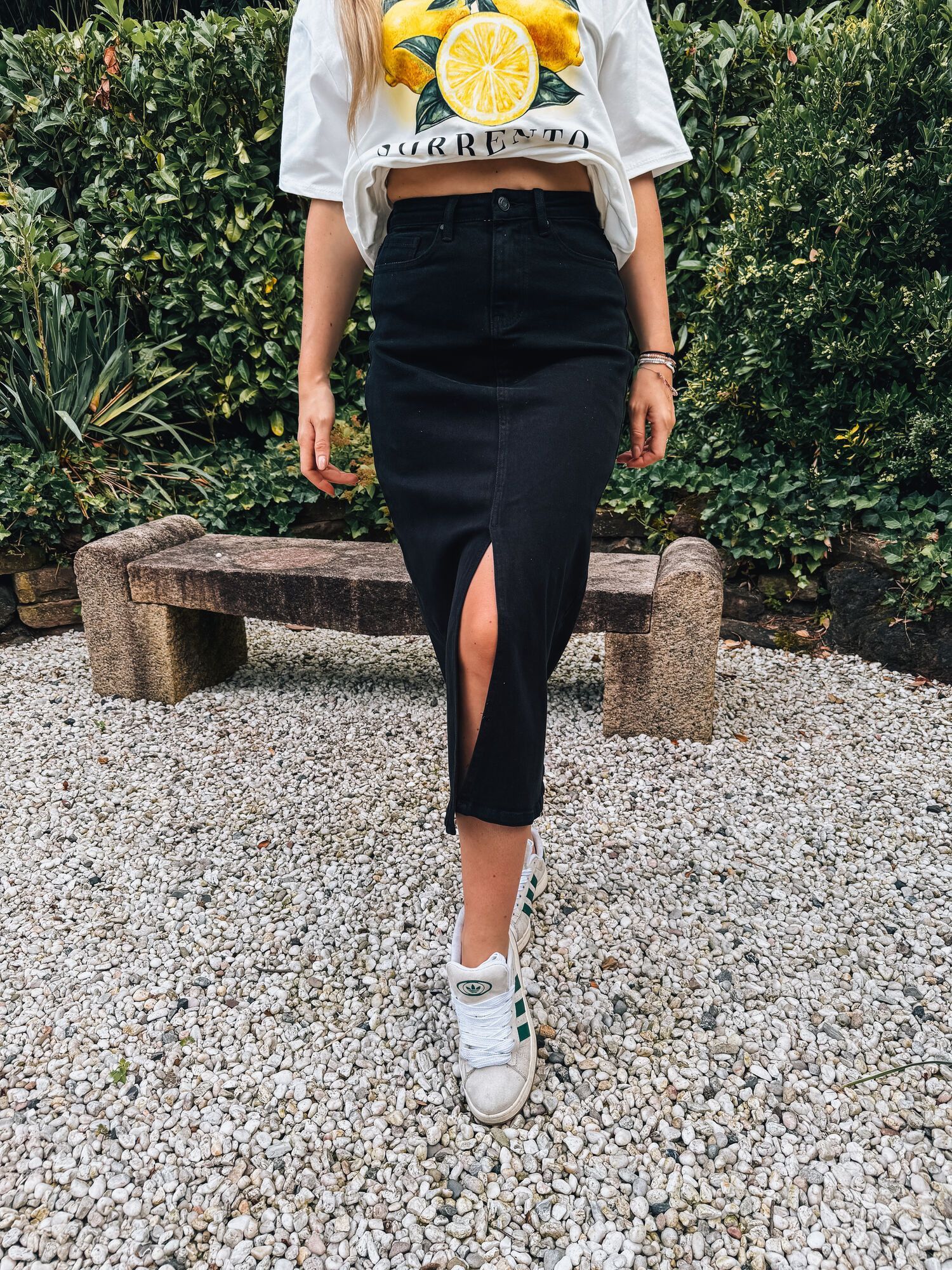 By Hilke Skirt Liv Black