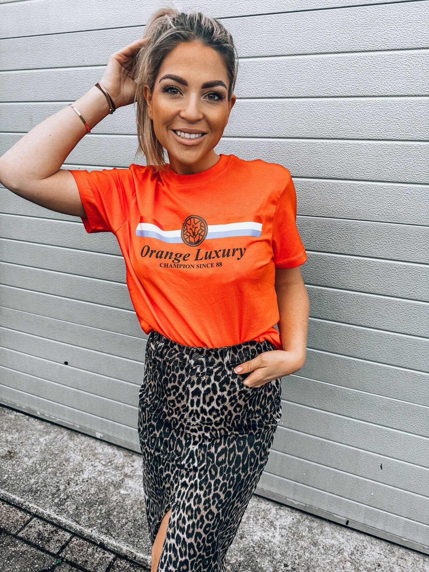 Orange Luxury Holland Tee