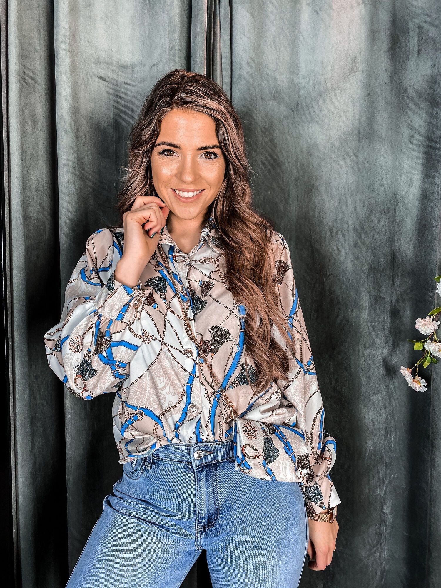 By Hilke Blouse Casey White