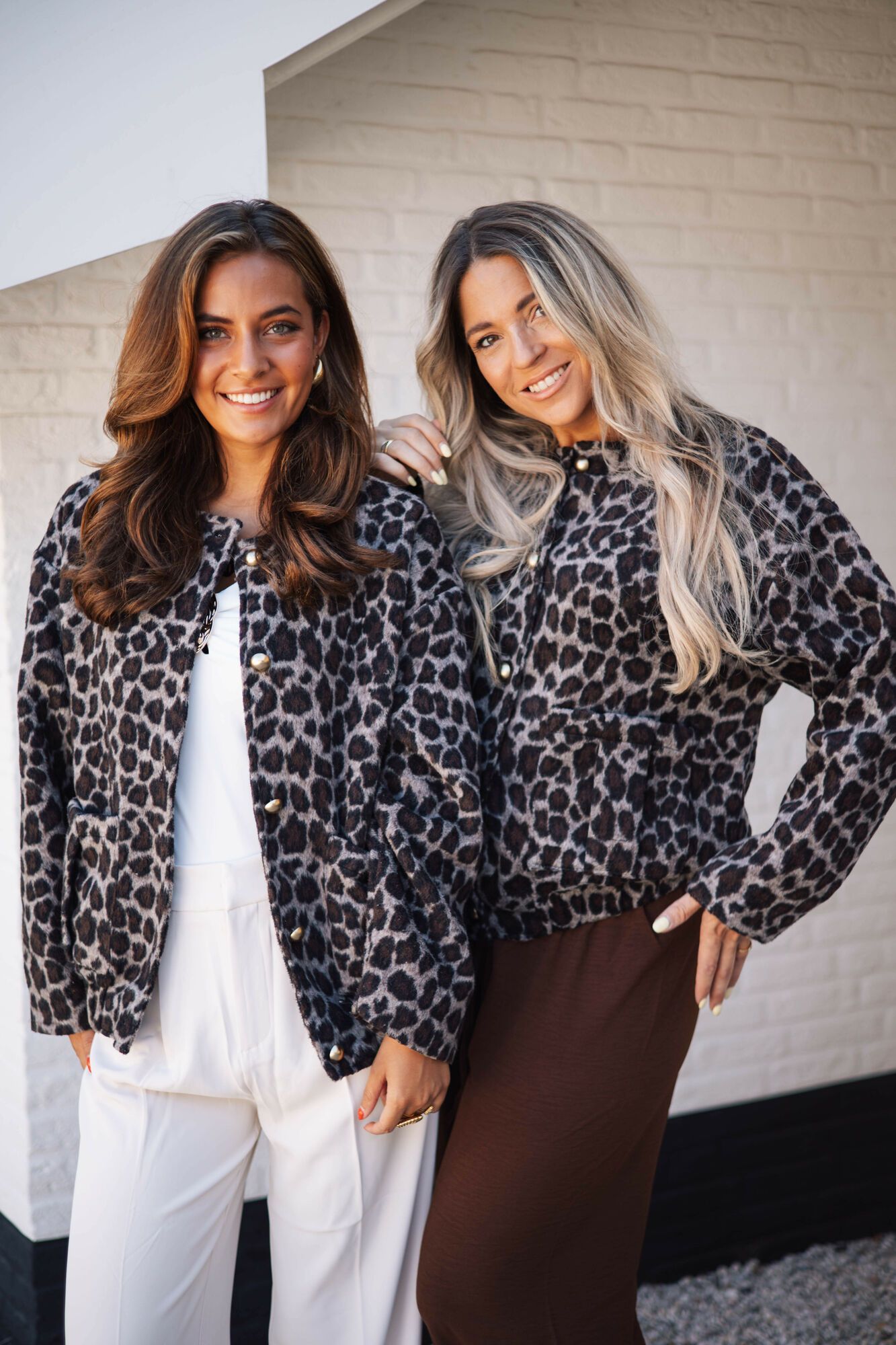 By Hilke Luxe Jacket Leopard 