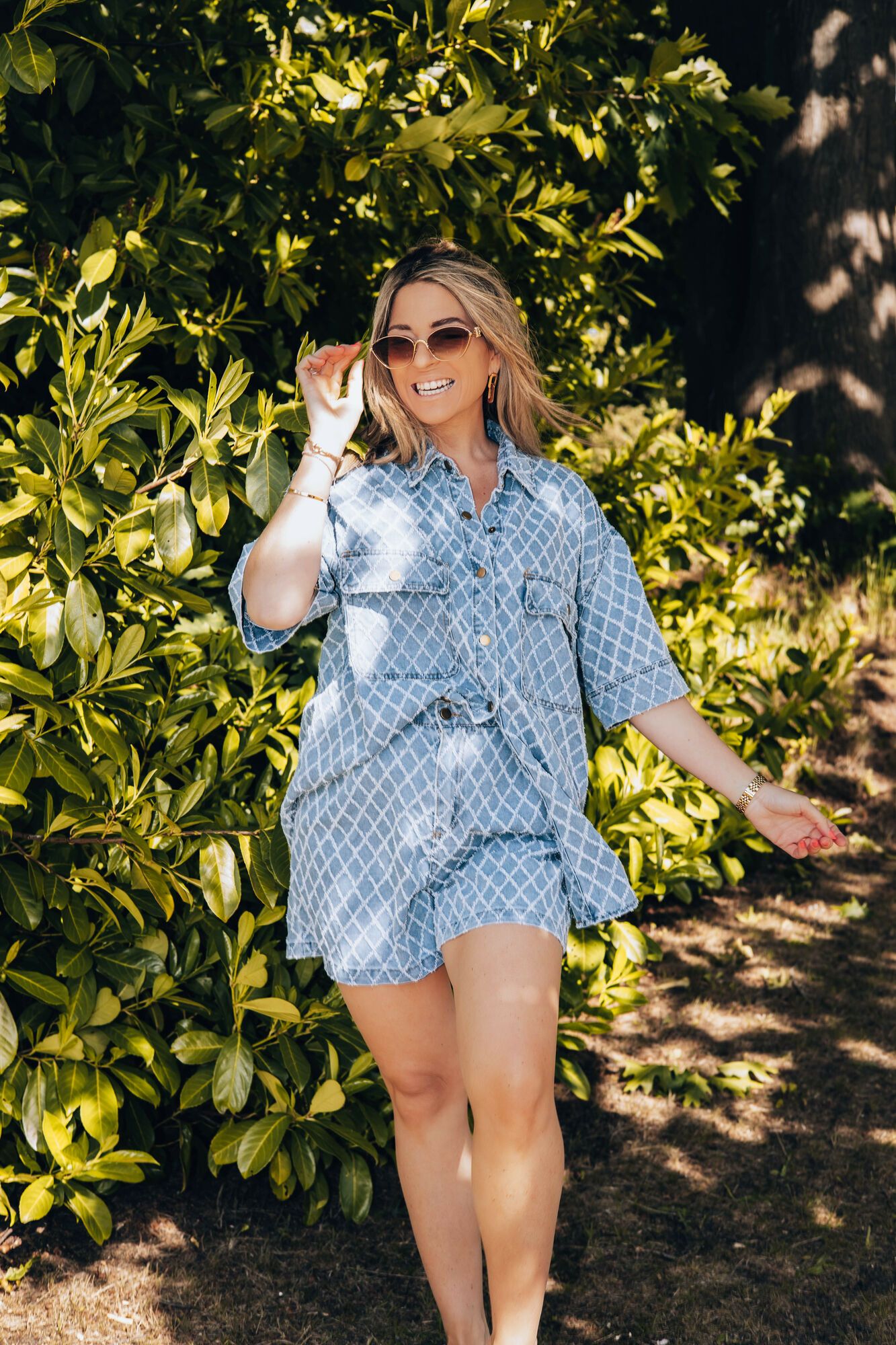 By Hilke Denim Set Sy