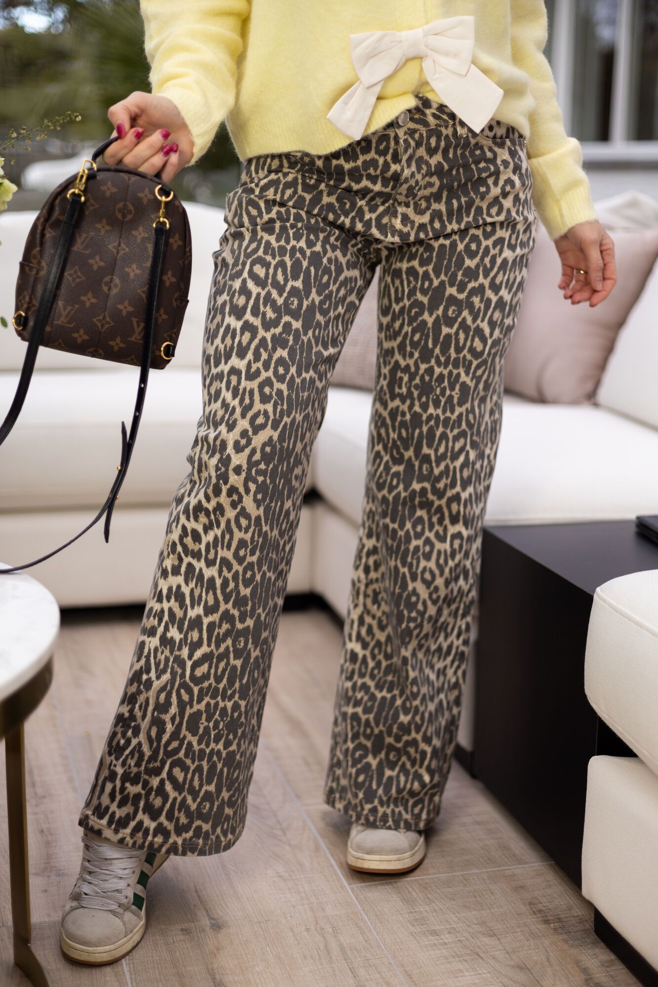 By Hilke Jeans Elena Leopard 