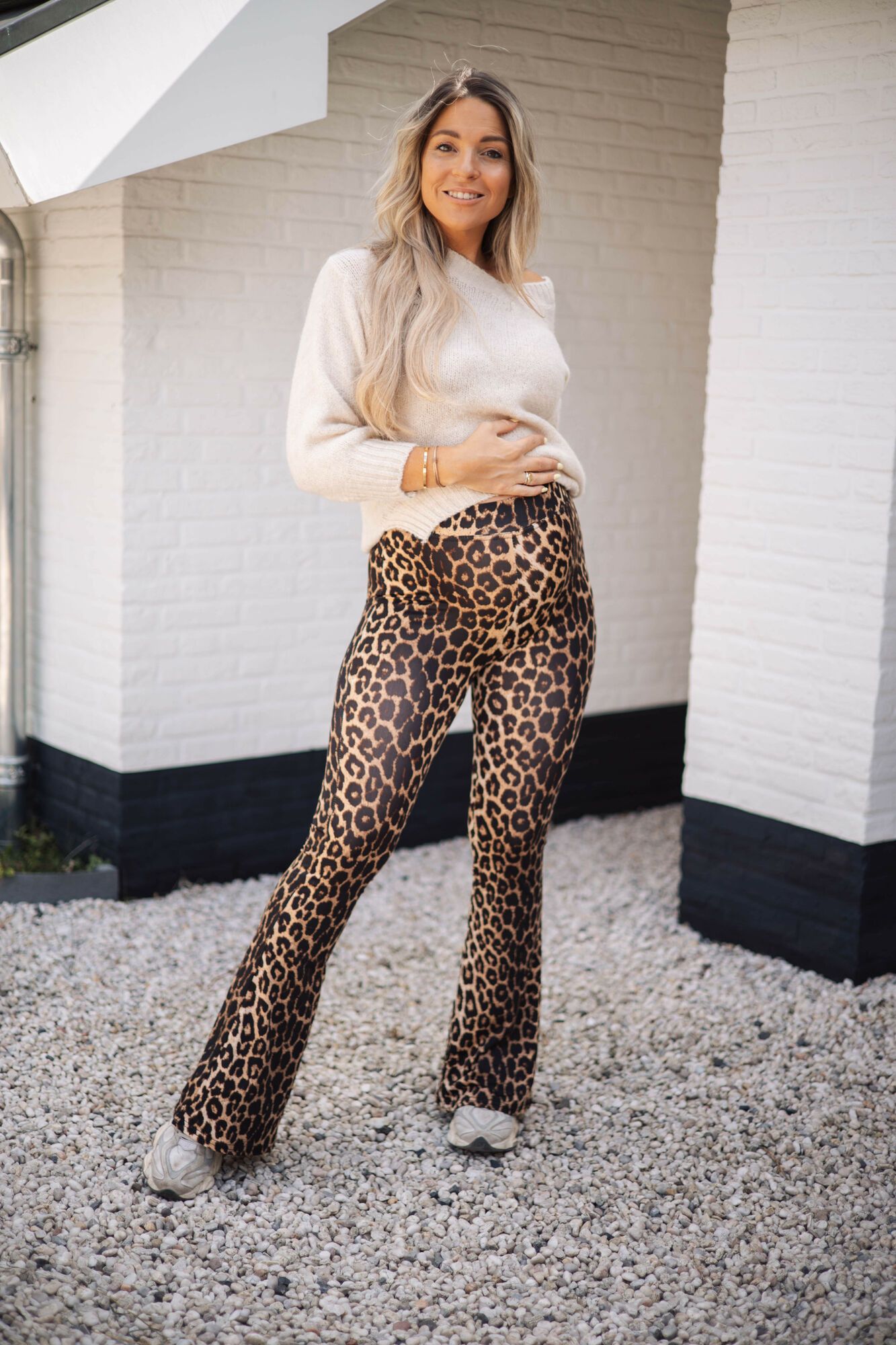 By Hilke Knit Vanessa Cream