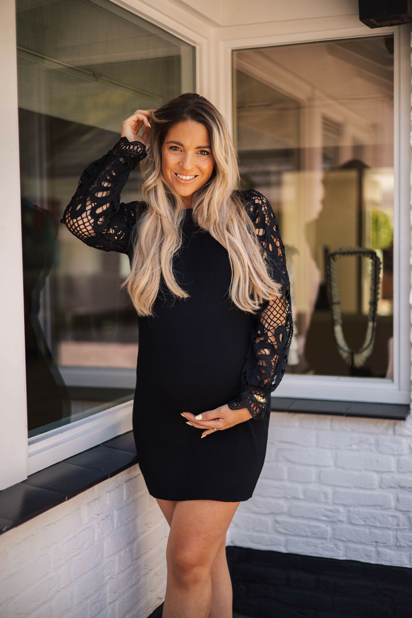 (Pre-Order) By Hilke Dress Lotje Black