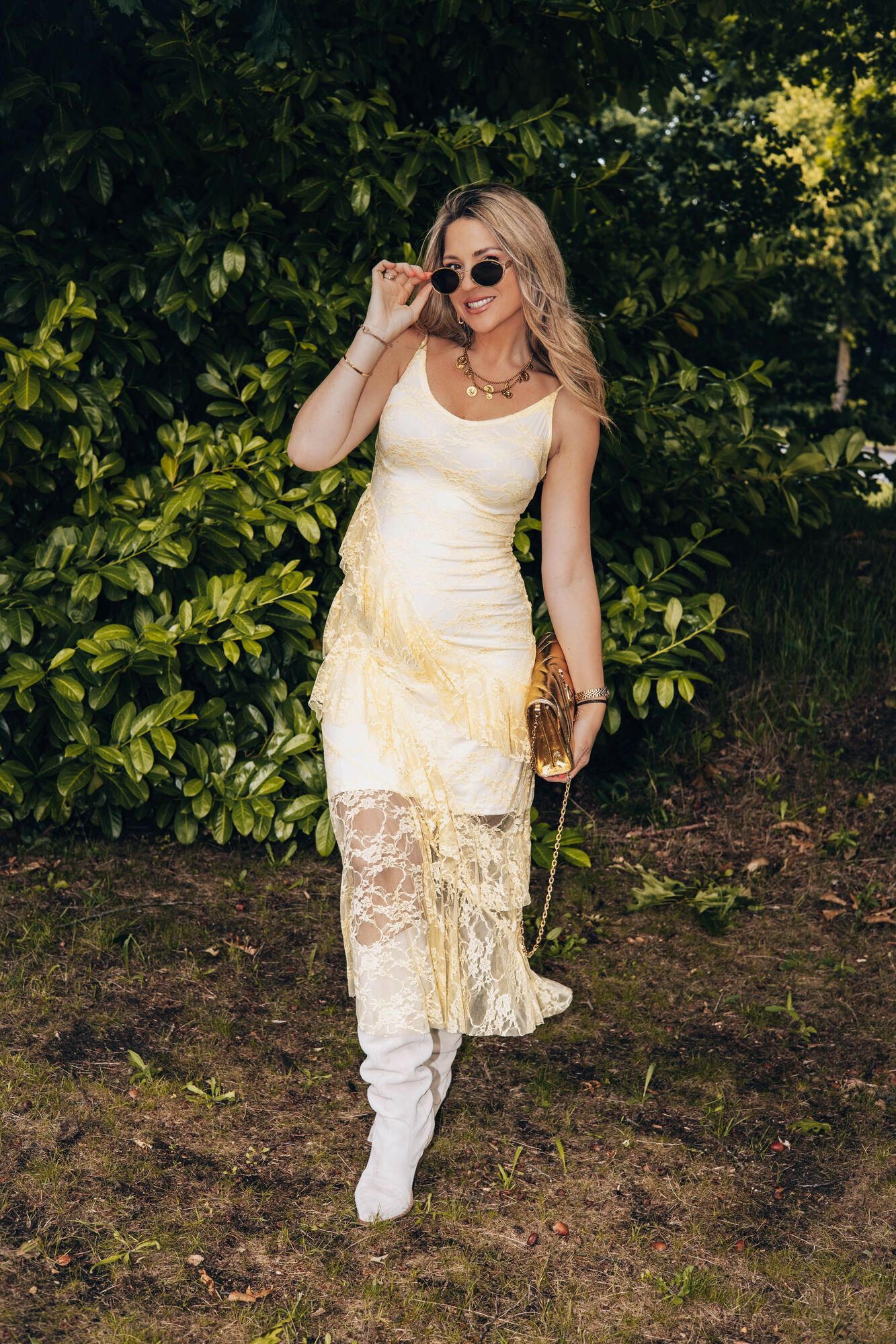By Hilke Dress Khloe Butter Yellow