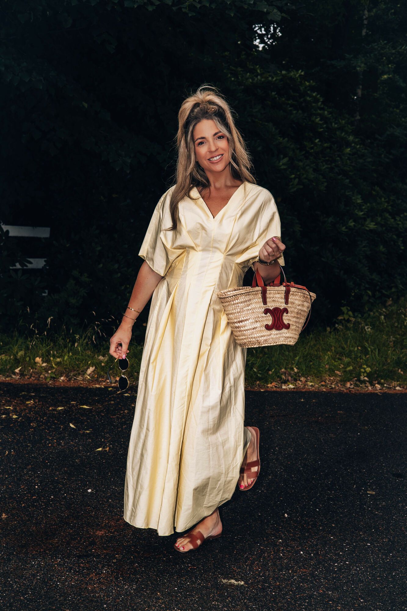 By Hilke Evy Yellow Dress