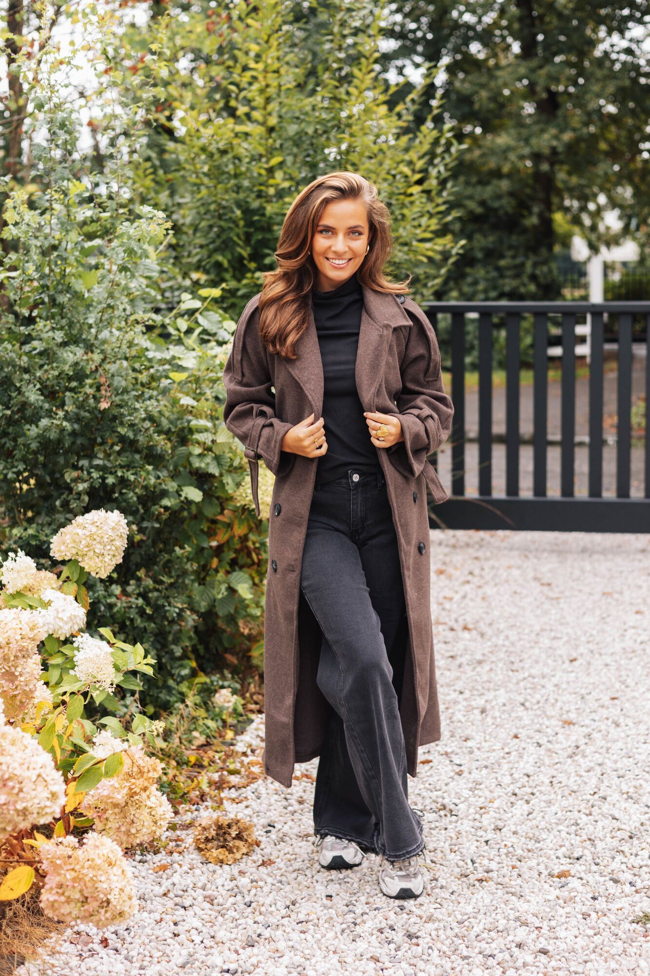  (pre-order) By Hilke Coat Puck Chocolate