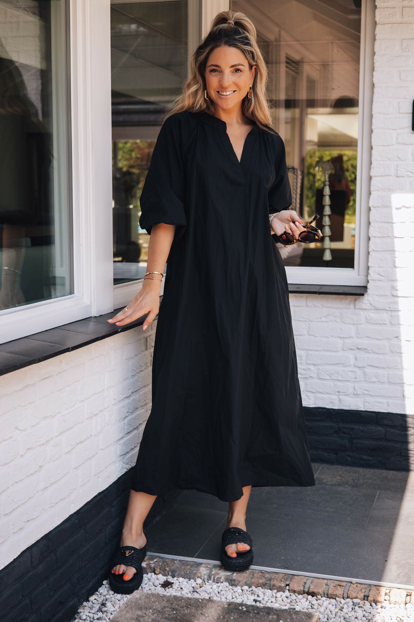 By Hilke Dress Sanna Black