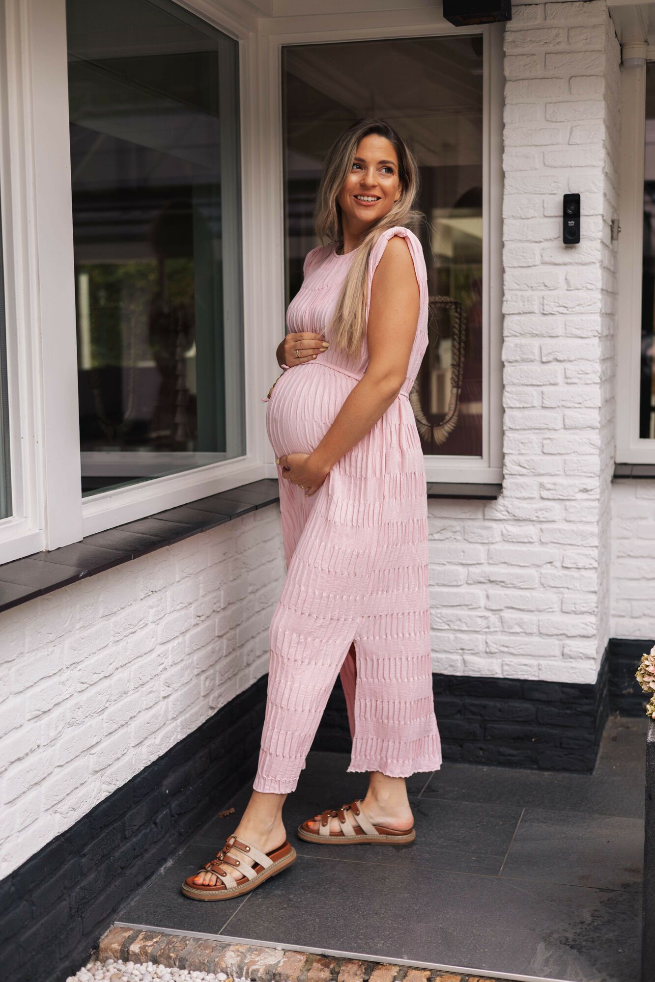 By Hilke Dress Casey Pink