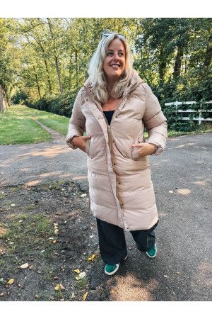 By Hilke Winterjacket Curve Beige 