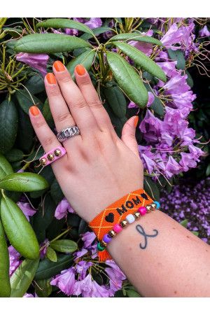 By Hilke Bracelet Mom Orange