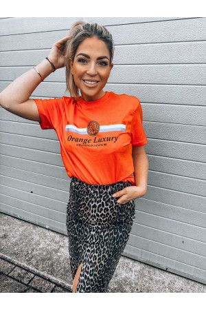 Orange Luxury Holland Tee