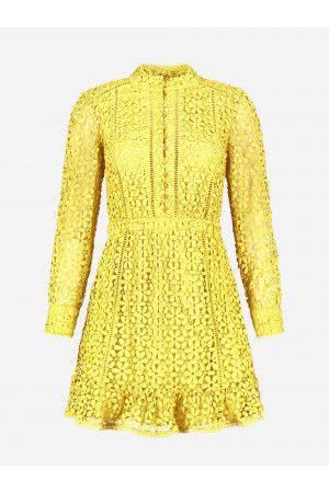 Nikkie Vieve Dress Corn Yellow