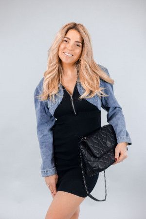 By Hilke Denim Dress - Black/Denim