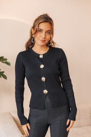 By Hilke Madison Sweater Black