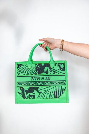 Nikkie Dante Medium Shopper Fem Green