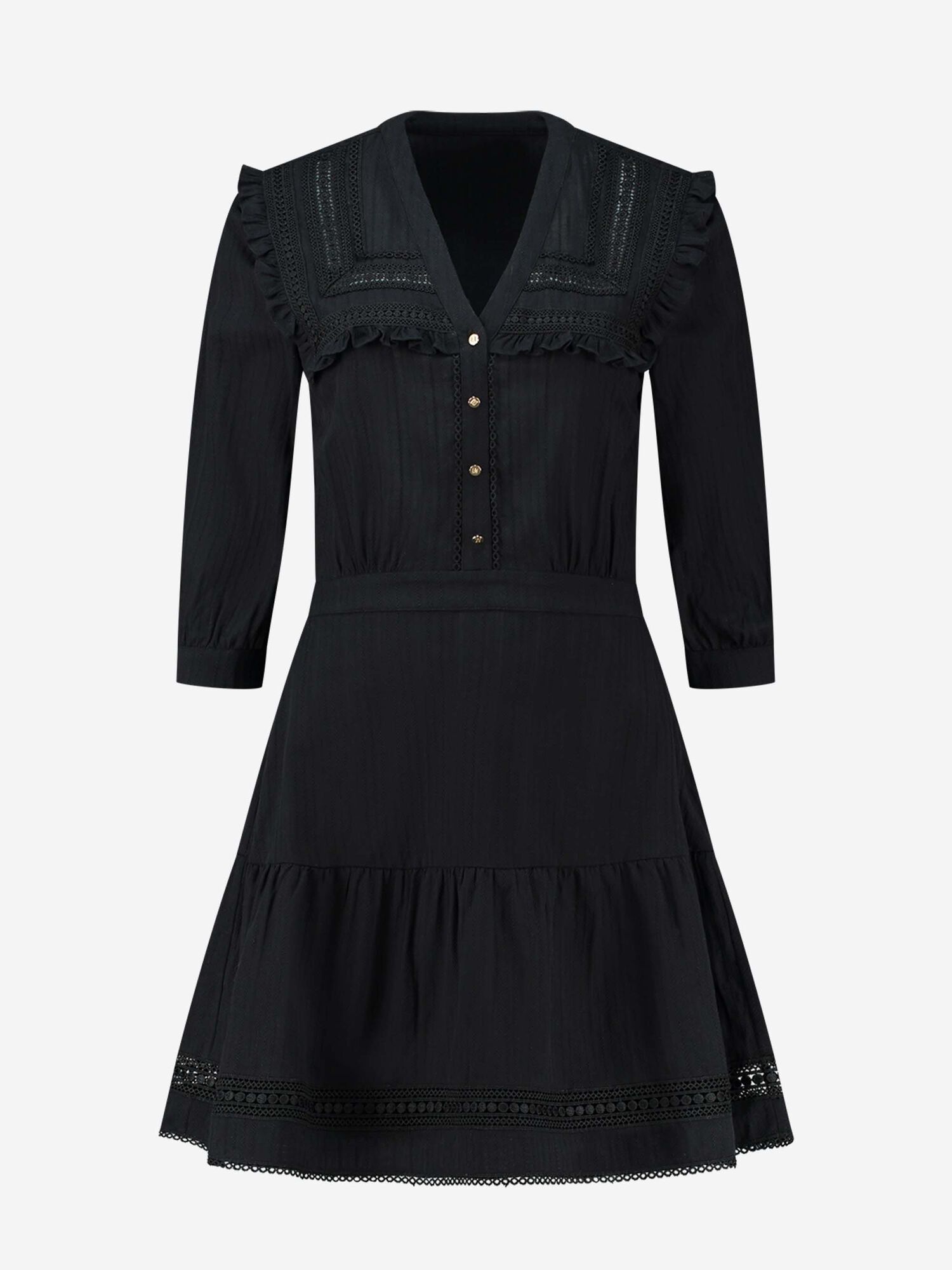 Nikkie Ronnie Dress Black