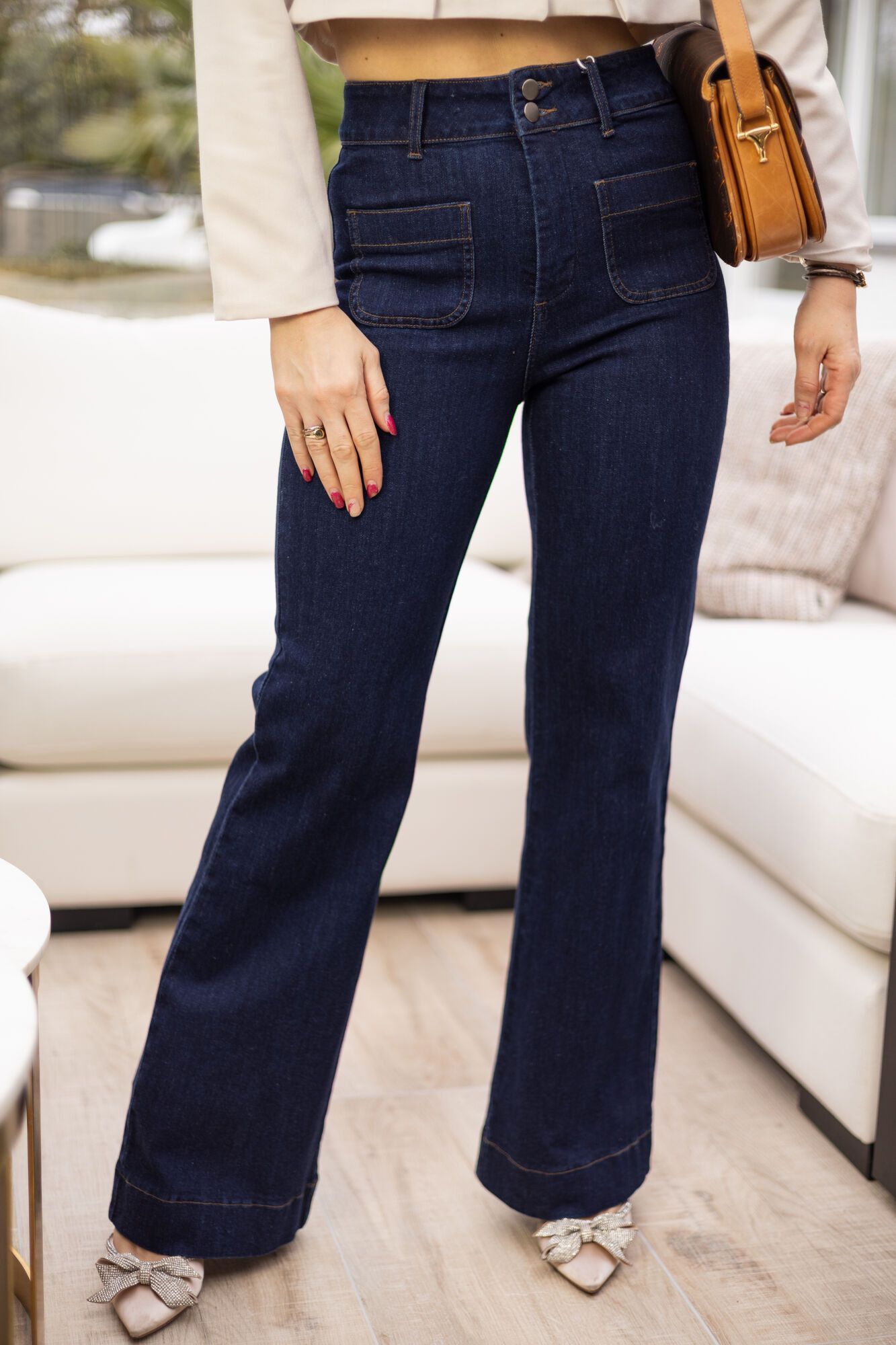 By Hilke Jeans Elene Dark Blue