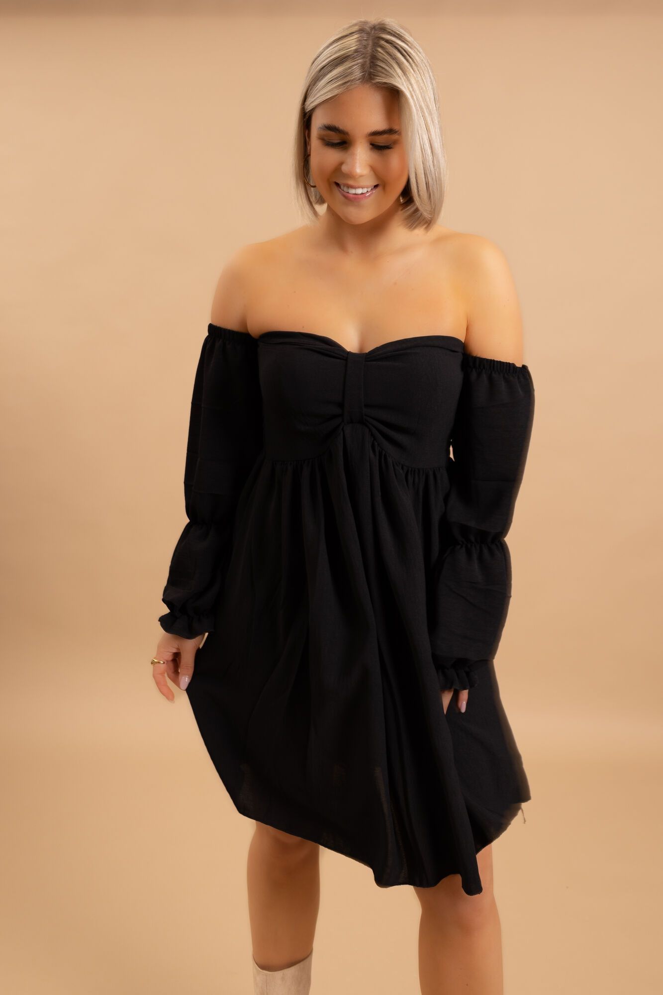 By Hilke Dress Liza Black