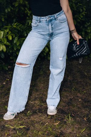 By Hilke Wide Leg Jeans Nona