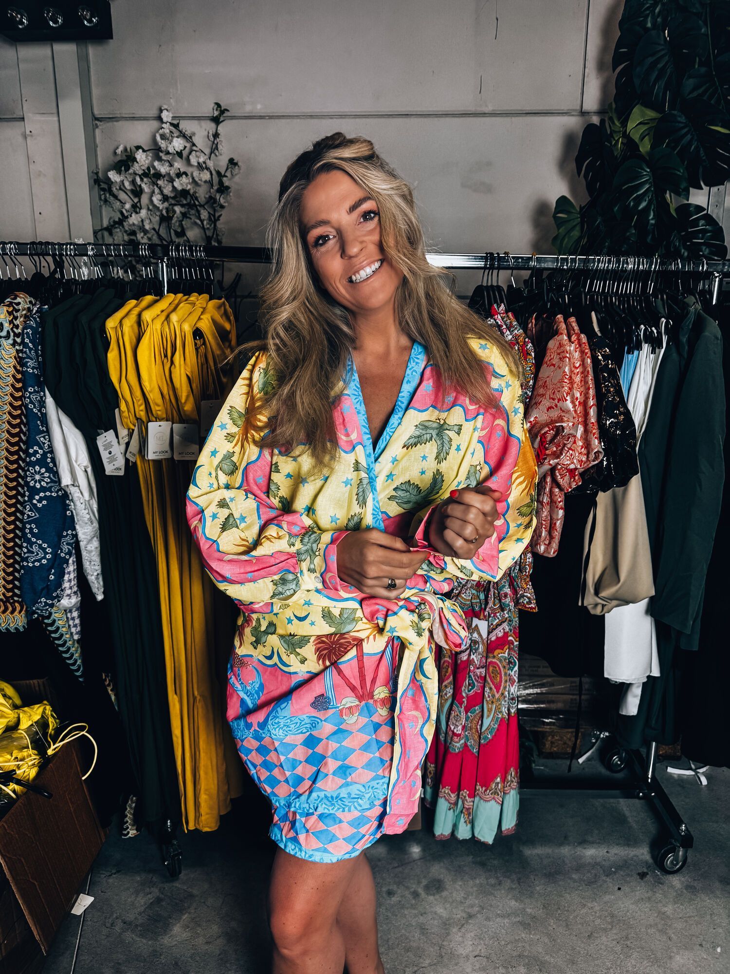 By Hilke Dress Sunny Yellow