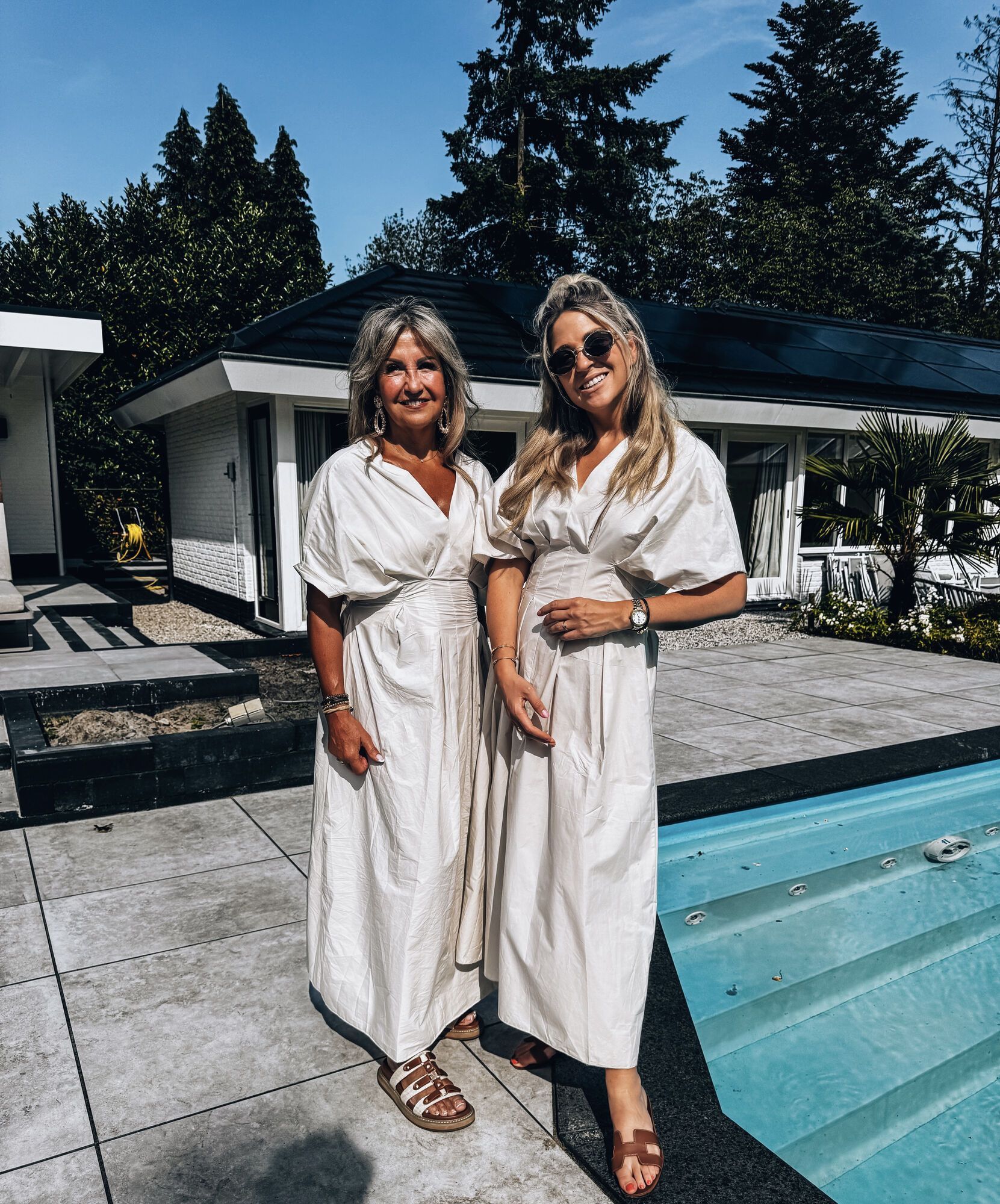 By Hilke Dress Evy Beige
