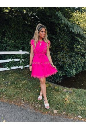 By Hilke Dress Kelsey Pink 