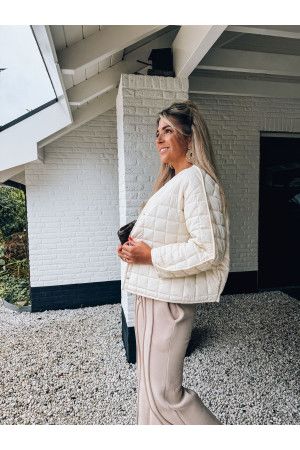 By Hilke Jacket Bloom Beige