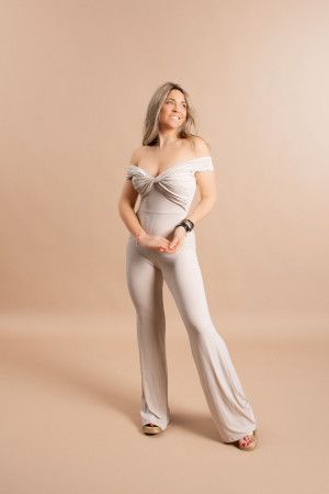 By Hilke Jumpsuit Mandy Beige