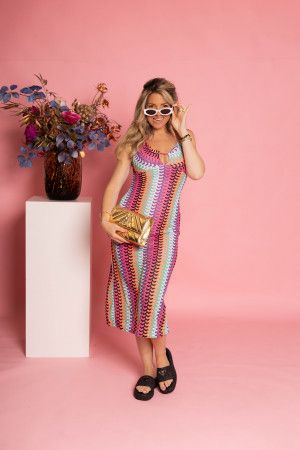 By Hilke Dress Liora Pink 