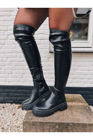 By Hilke Overknee Boots 