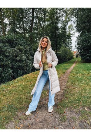 By Hilke Wintercoat Lea Ecru