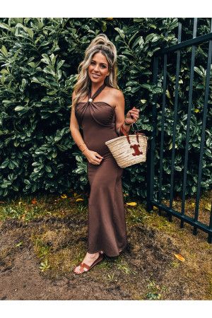 By Hilke Travel Dress Maxime Chocolate 