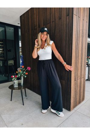 (Pre-Order) By Hilke Pants Sara Black