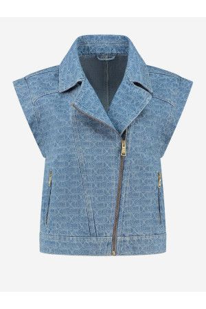 Nikkie Cansu Waistcoat Denim
