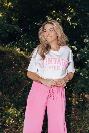 By Hilke T-Shirt Vintage White