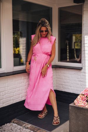 By Hilke Dress Casey Pink