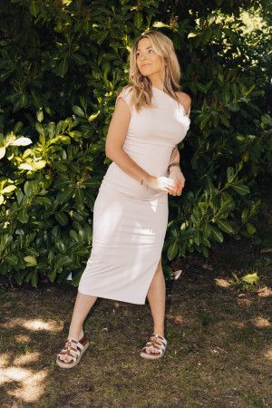 (Pre-Order) By Hilke Dress Loé Beige