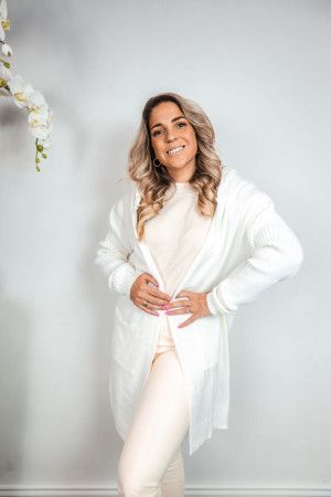 By Hilke Cardigan Simply Live Cream