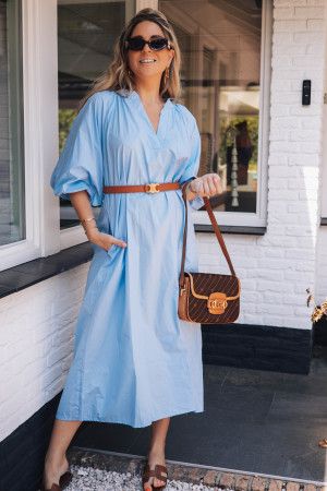 By Hilke Dress Sanna Blue