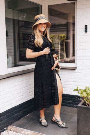 (Pre-Order) By Hilke Dress Julie Black