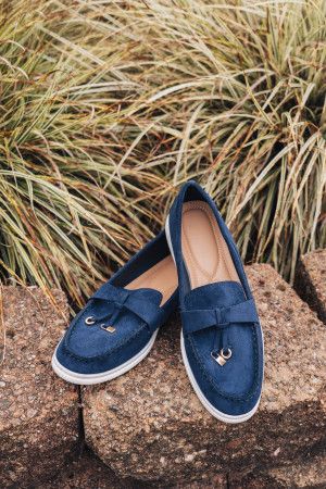 By Hilke Loafers Navy